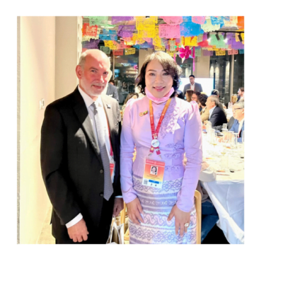 Levi Sap Nei Thang and Mexico Ambassador