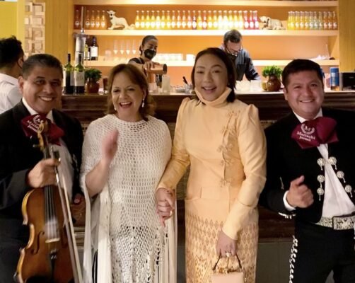 Levi Sap Nei Thang and Martha Delgado