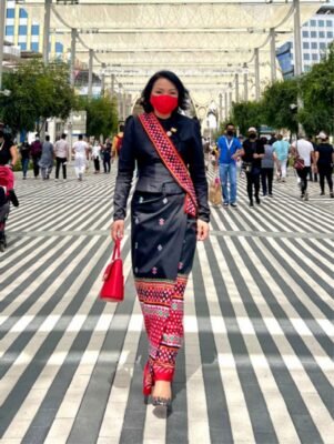 Levi Sap Nei Thang Chin attire
