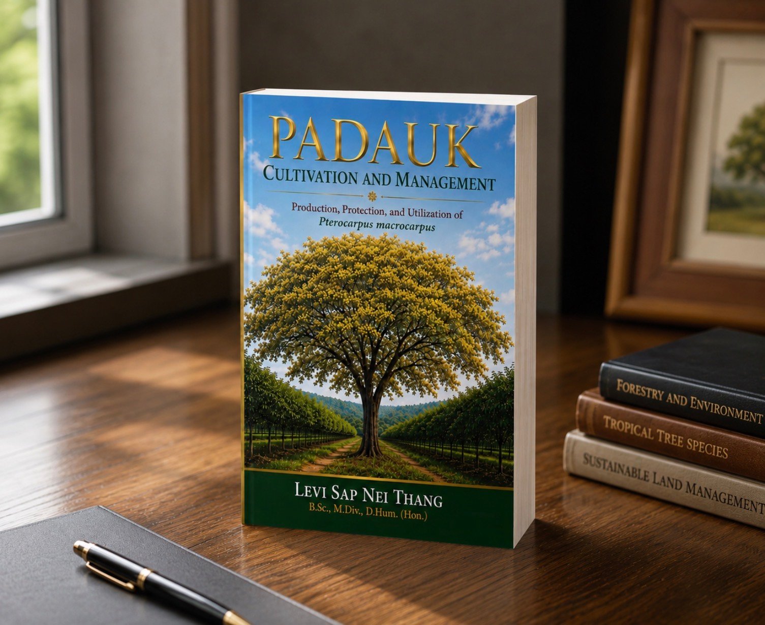 Padauk Cultivation and Management Book by Levi Sap Nei Thang - Levi Sap Nei Thang Padauk Cultivation and Management Book by Levi Sap Nei Thang
